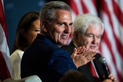 Kevin McCarthy, presidente de la Cámara de Representantes de Estados Unidos.