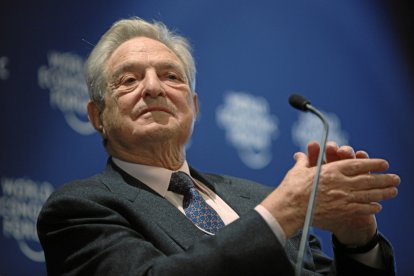 George Soros en el World Economic Forum / World Economic Forum.