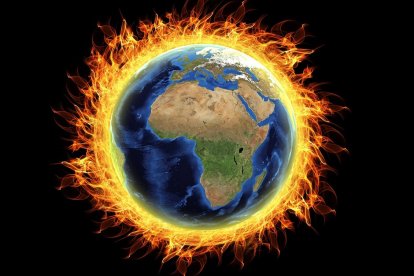 La tierra no va a ser destruída por la elevación de la temperatura atmosférica