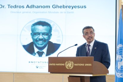 Tedros Adhanom, director general de la OMS