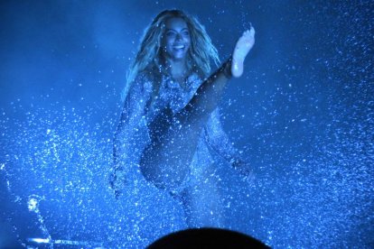 Imágenes de la gira 'The Formation World Tour' de Beyonce, concretamente durante el conciertoen el Levi's Stadium de Santa Clara, California en 2016.