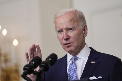 Joe Biden habla en una conferencia de prensa en la Casa Blanca el 28/07/2022 / Cordon Pess.