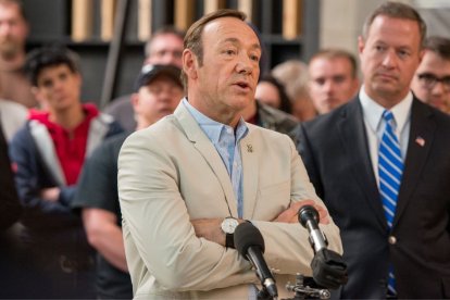 El actor Kevin Spacey, protagonista de la serie 