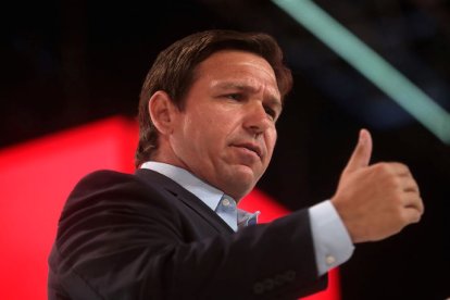 Ron DeSantis, gobernador de Florida. Imagen de archivo.