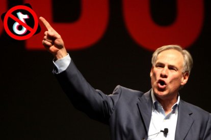 Greg Abbott, gobernador de Texas , Tiktok