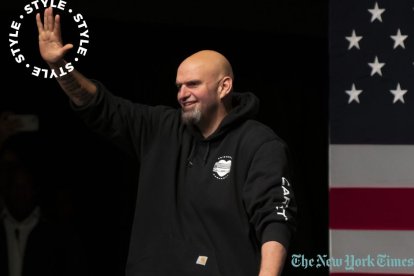 John Fetterman, estilo, New York Times. Senado