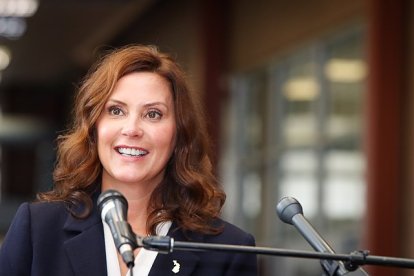 Gretchen Whitmer, gobernadora de Michigan.