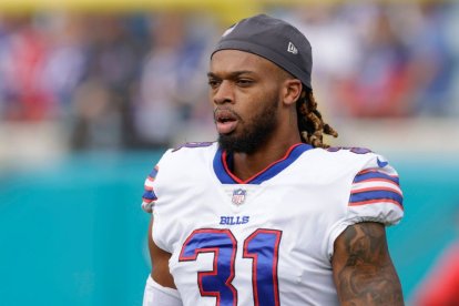 Damar Hamlin, jugador de los Buffalo Bills de la NFL.