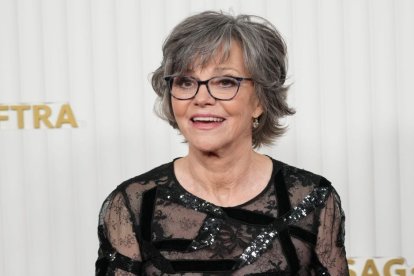 Sally Field arriving at the Screen Actors Guild Awards