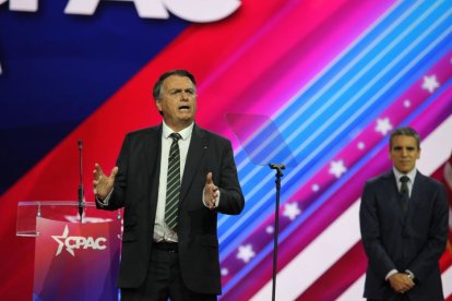 Ex President of Brazil, Jair Bolsonaro at CPAC Covention