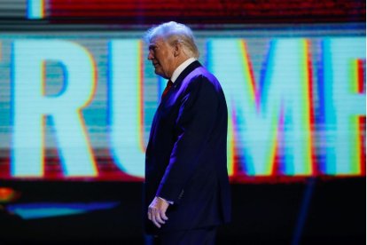 Donald Trump, durante un acto en Tampa Bay.