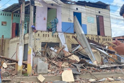 Consecuencias del terremoto en Ecuador registrado el sábado, 18 de marzo de 2023