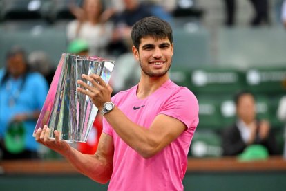 Carlos Alcaraz ganó el Masters 1000 Indian Wells del año 2023.