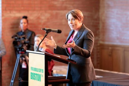 Maura Healey, gobernadora de Massachusetts.