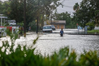 Efectos de Idalia en Tampa.