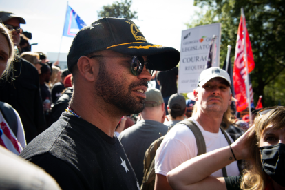 El líder de los Proud Boys, Enrique Tarrio