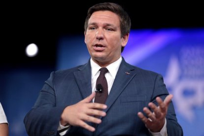 Ron DeSantis, gobernador de Florida.