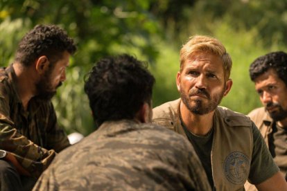 Fotograma de 'Sound of Freedom', película protagonizada por Jim Caviezel que denuncia el tráfico de menores.