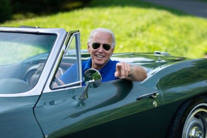 Biden Corvette Delaware