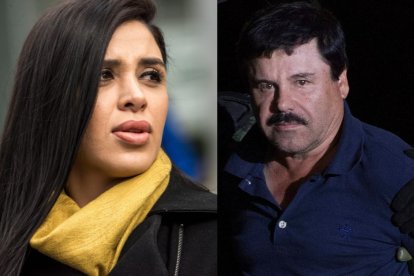 Emma Coronel y El Chapo Guzman.