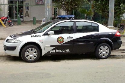 Carro de policía de Brasil