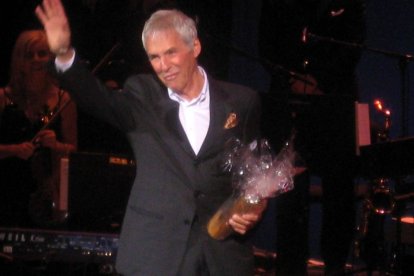 Imagen de archivo del compositor Burt Bacharach en Antwerpen (Holanda)