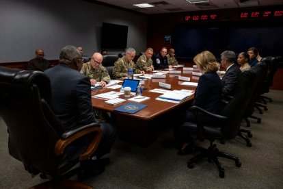 Reunión del Secretario de Defensa,