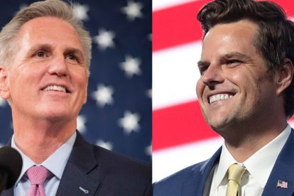 Kevin McCarthy- Matt Gaetz