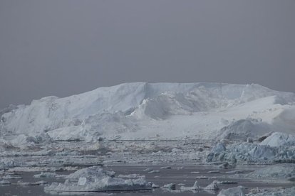 Greenland icebergs in Baffin Bay