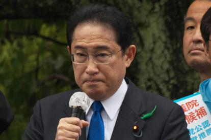 El primer ministro Fumio Kishida.