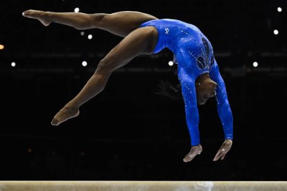 Simone Biles en la final