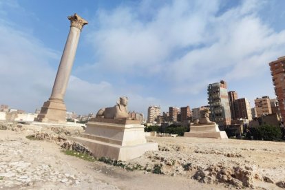 Columna de Pompeyo en Alejandría (Egipto)