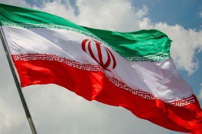 Bandera de Irán.