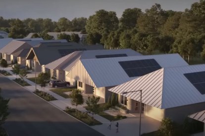 Wolf Ranch, el barrio diseñado íntegramente en 3D más grande del mundo, está ubicado en Texas.