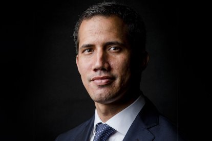 Former president in charge of Venezuela Juan Guaidó