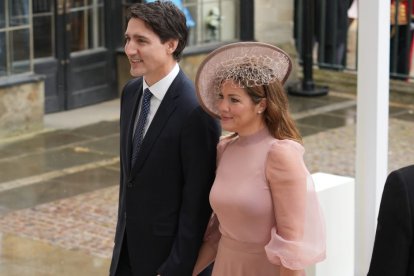 Justin Trudeau y su esposa Sophie Gregoire Trudeau