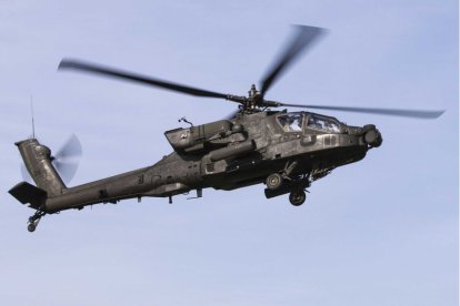 Helicóptero Apache del Ejército de los Estados Unidos.