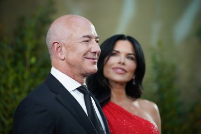 Jeff Bezos and Laura Sanchez