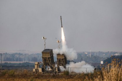 Cúpula de Hierro utilizada en Israel.