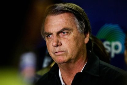 El expresidente de Brasil Jair Bolsonaro.