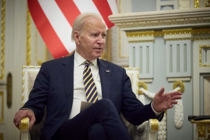 Joe Biden in Ukraine for the first time since the beginning of the full-scale Russian invasion.