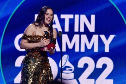 Rosalía at the 2022 Latin Grammy Awards