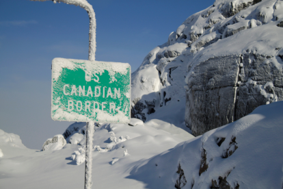 Klondike Highway border / Frontera norte