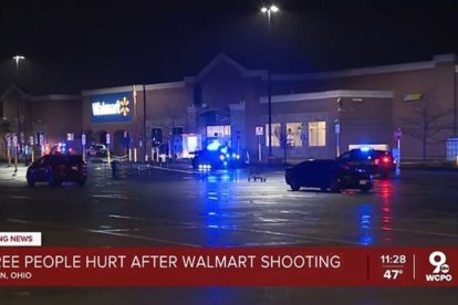 Cuatro hospitalizados después de que un hombre abre fuego en Walmart en el suburbio de Dayton