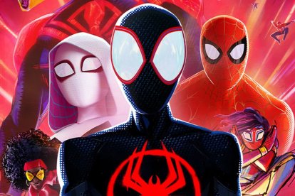 Póster de 'Spider-Man: a través del Spider-Verso'.