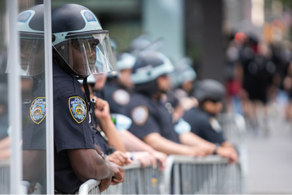 Policías de Nueva York.