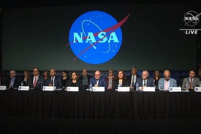 NASA conferencia sobre  los onvis.