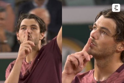 Taylor Fritz gana en Roland Garros.