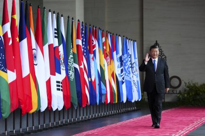 Chinese President Xi Jinping at the G20 in Indonesia in 2022.(Cordon Press)