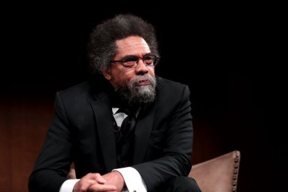 Cornel West, durante una entrevista.